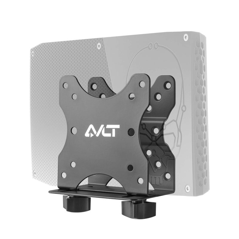 AVLT Thin Client VESA Mount for Intel NUC Mini PC Up to 2.76" Thick - Fits Monitor Back, Monitor Arm Stand, Pole Or Under Desk - Image 1